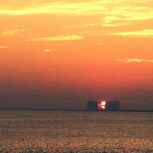 Sunrise Photograph - 6:42 Am & Portafinos On Fire #642 by Coach Moon