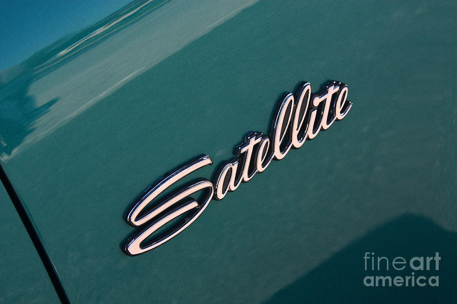 65 Plymouth Satellite Logo-8502 Photograph by Gary Gingrich Galleries