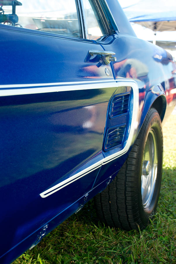 67 Ford Mustang Side Photograph by Mark Dodd