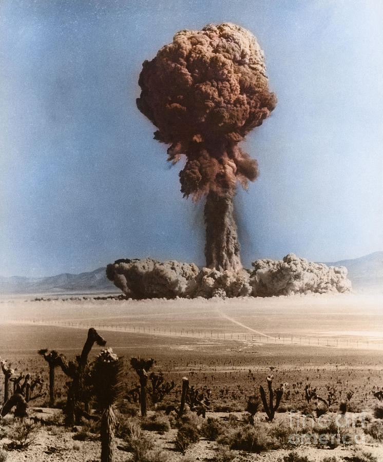 Atomic Bomb Exploding