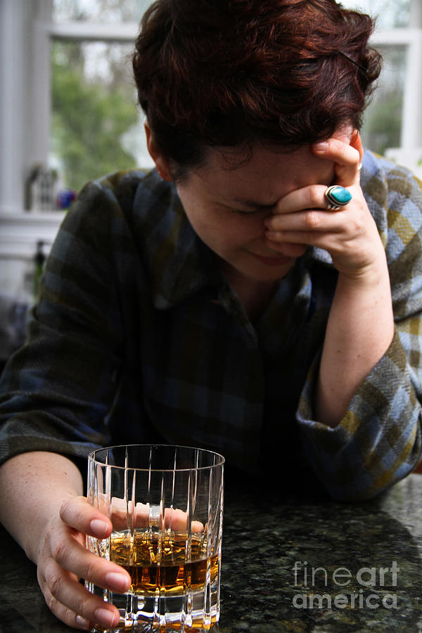 Depression And Addiction #7 Photograph by Photo Researchers, Inc.