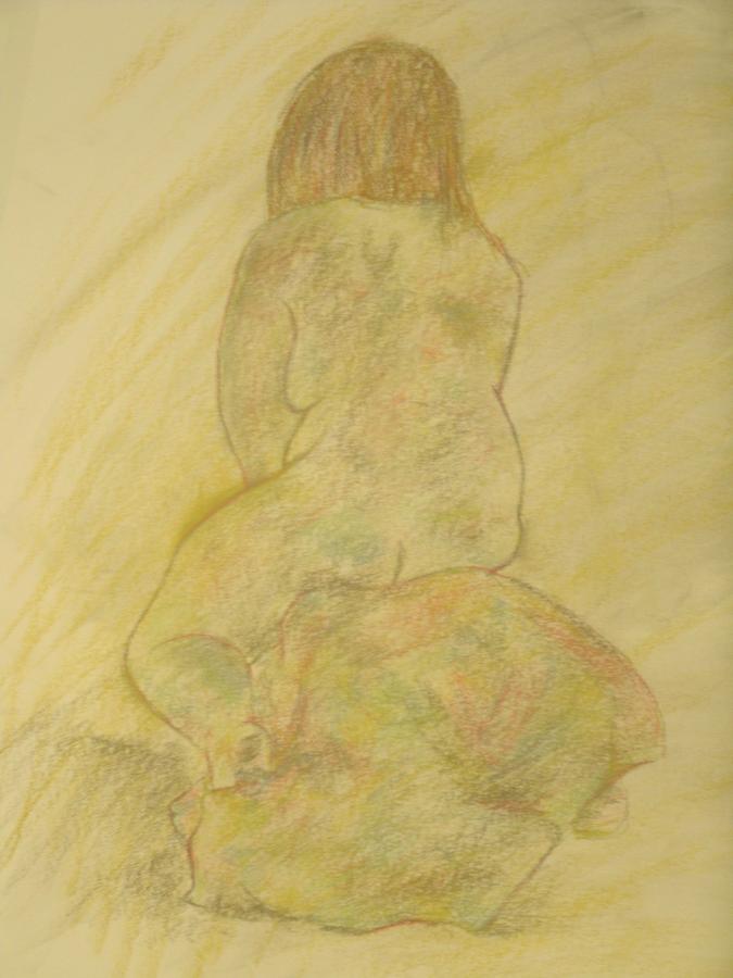 Figure #7 Pastel by Samantha Lusby