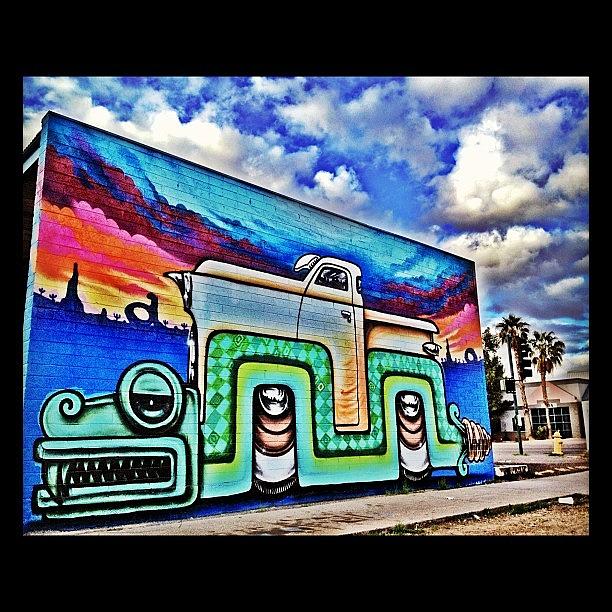 Phoenix Photograph - #graffiti #streetart #phxstreetart #7 by CactusPete AZ