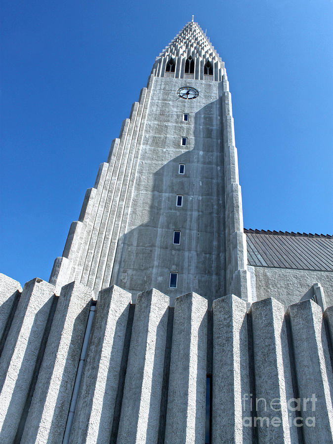 Hallgrimskirkja Photograph - Hallgrimskirkja Church - Reykjavik Iceland  #7 by Gregory Dyer