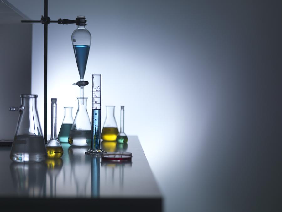 Laboratory Glassware Photograph by Tek Image | Fine Art America
