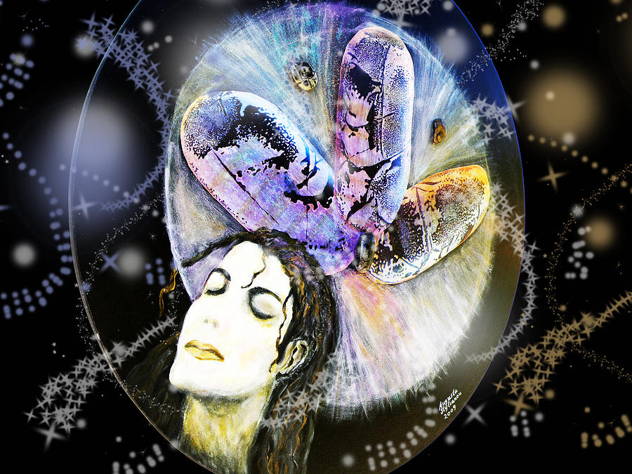 Michael Jackson Painting by Augusta Stylianou