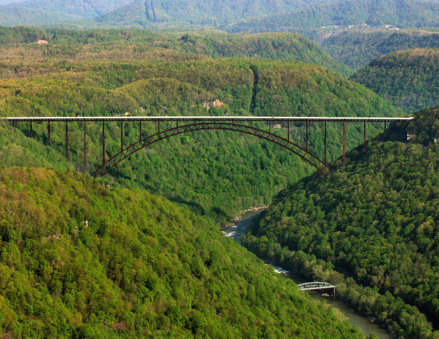 New River Gorge Bridge #9 Photograph by Mary Almond