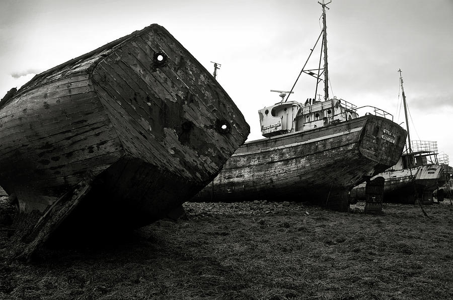 Old abandoned ships #1 Photograph by RicardMN Photography