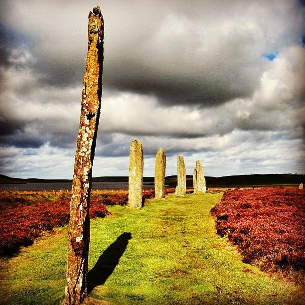 Outdoor Photograph - Ring Of Brodgar by Luisa Azzolini Outdoor Photograph - Ring Of Brodgar by Luisa Azzolini