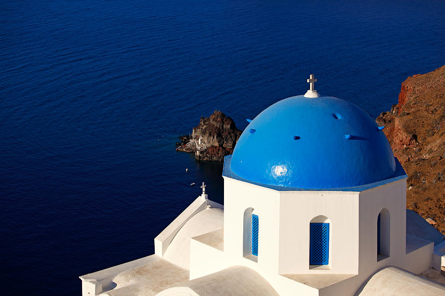 Santorini - Greece #7 Photograph by Constantinos Iliopoulos