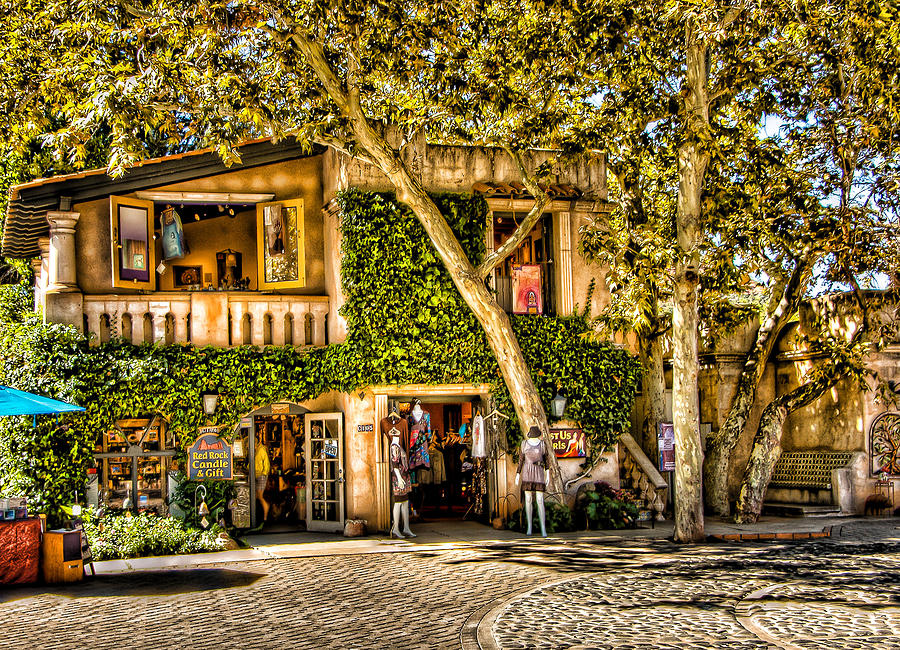 Sedona Tlaquepaque Shopping Center 7 Photograph by Jon Berghoff Fine