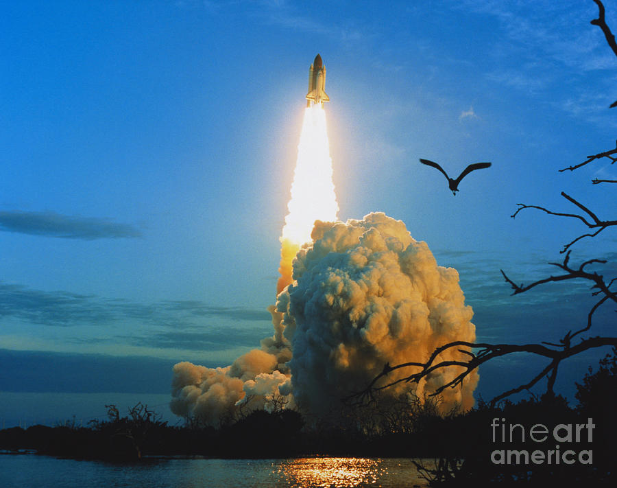 Shuttle Lift-off #7 Photograph by Science Source