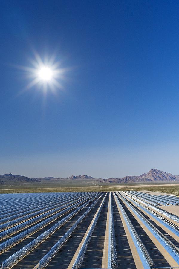 Solar Power Plant, Nevada, Usa #7 Photograph by David Nunuk