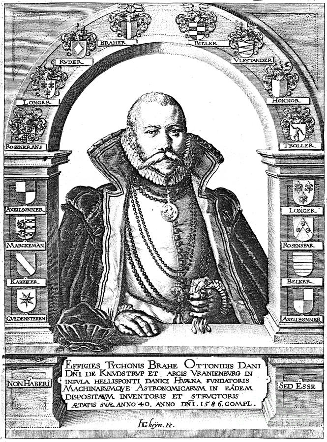 Portrait Photograph - Tycho Brahe (1546-1601) #7 by Granger