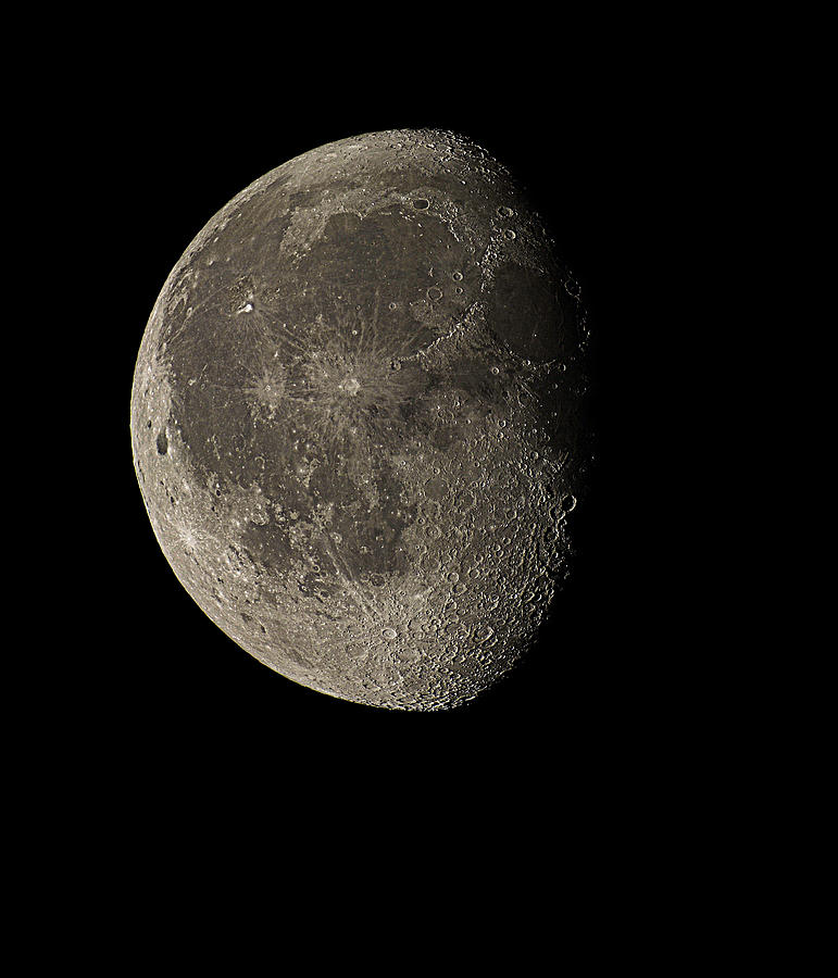 Waning Gibbous Moon Drawing