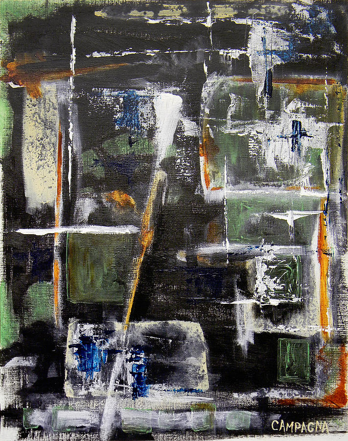 Untitled #75 Painting by Teddy Campagna