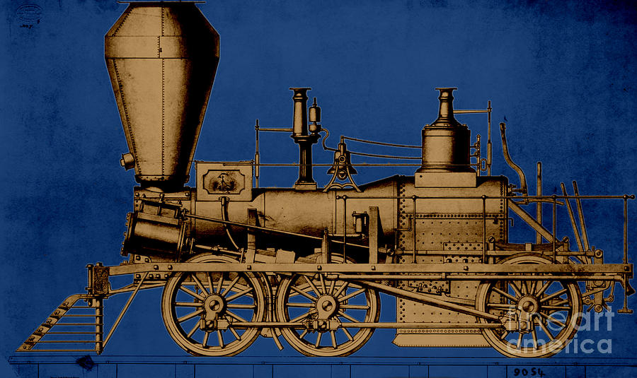 19th Century Locomotive #8 Photograph by Omikron