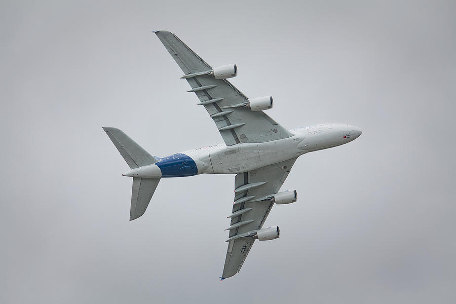 Airbus A380 #8 Photograph by Shirley Mitchell