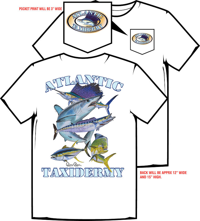 Fish Digital Art - Custom T Shirts #8 by Carey Chen