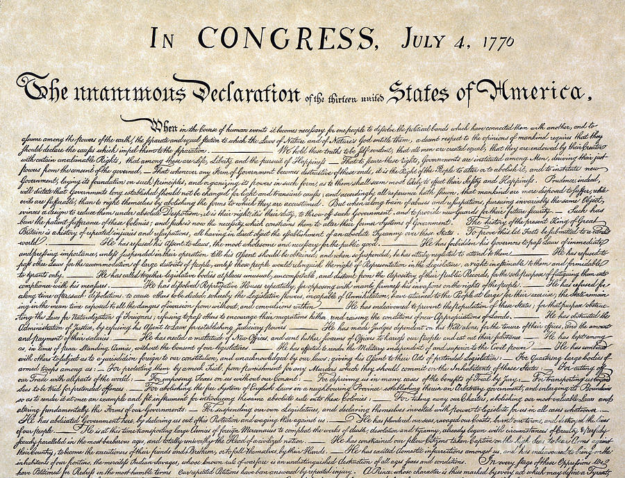 Declaration Of Independence by Granger - Declaration Of Independence ...