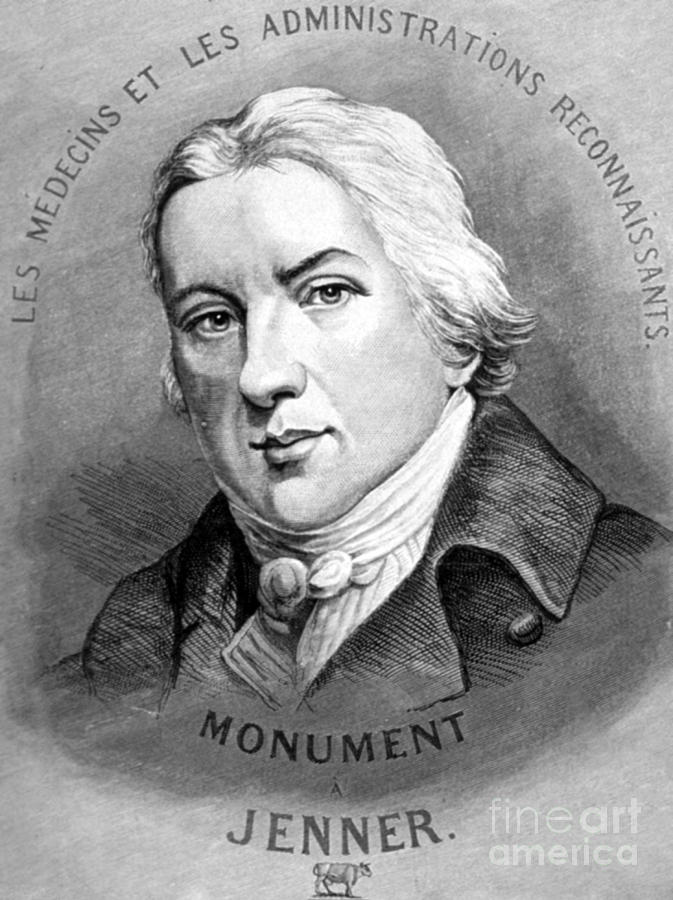 Edward Jenner, English Microbiologist #8 Photograph by Science Source