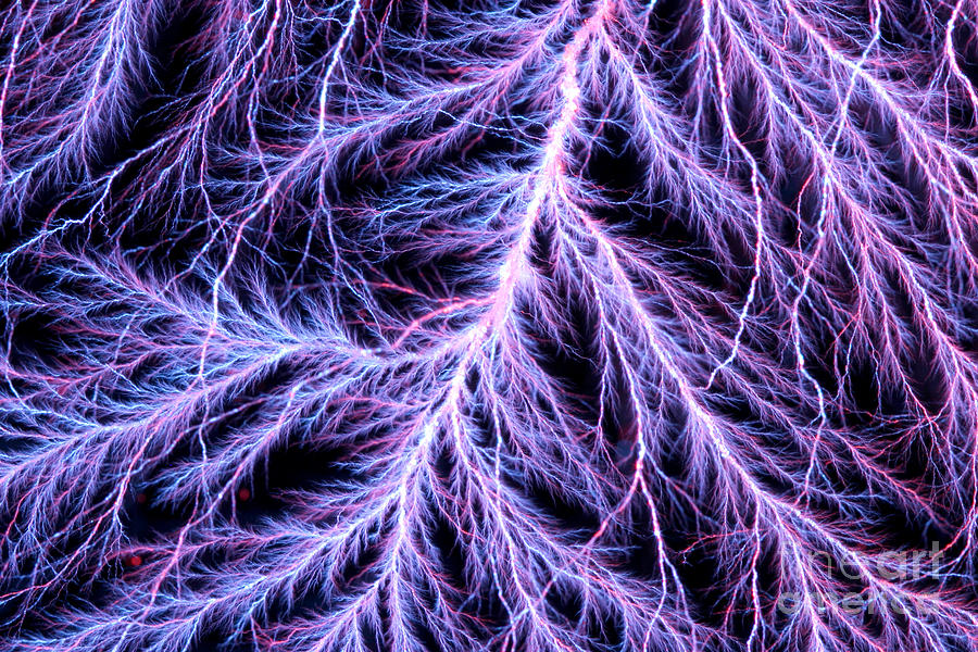 Electrical Discharge Lichtenberg Figure #9 Photograph by Ted Kinsman