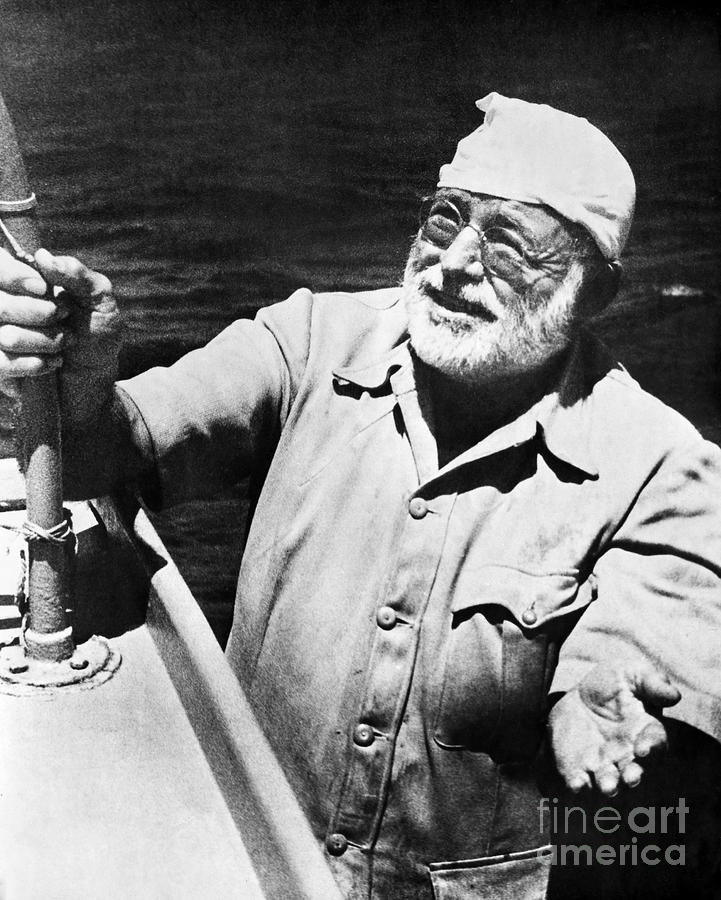 Ernest Hemingway #8 Photograph by Granger