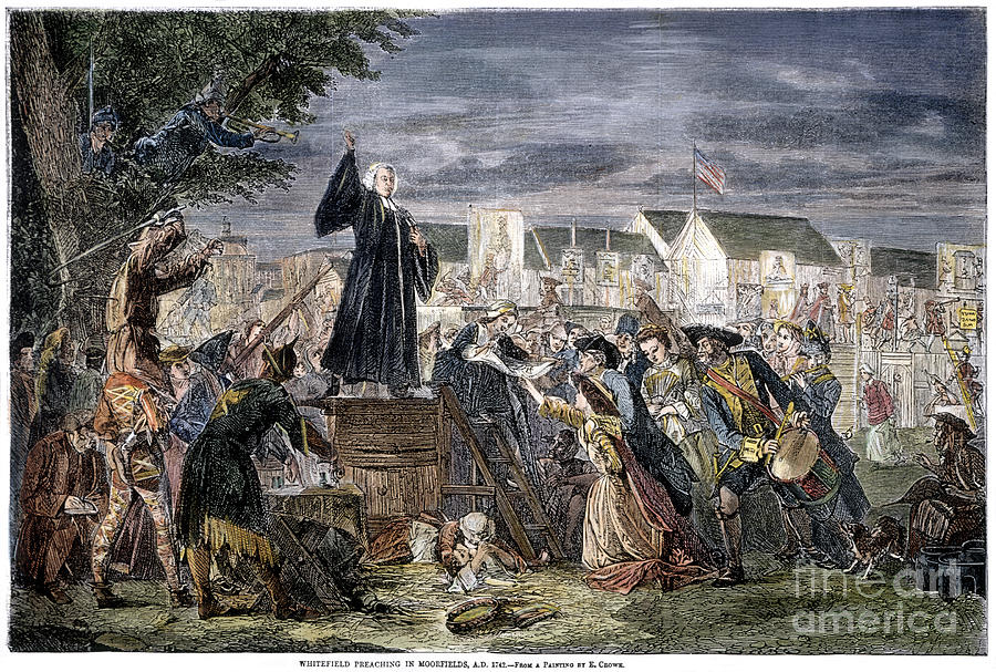 George Whitefield Drawing by Granger