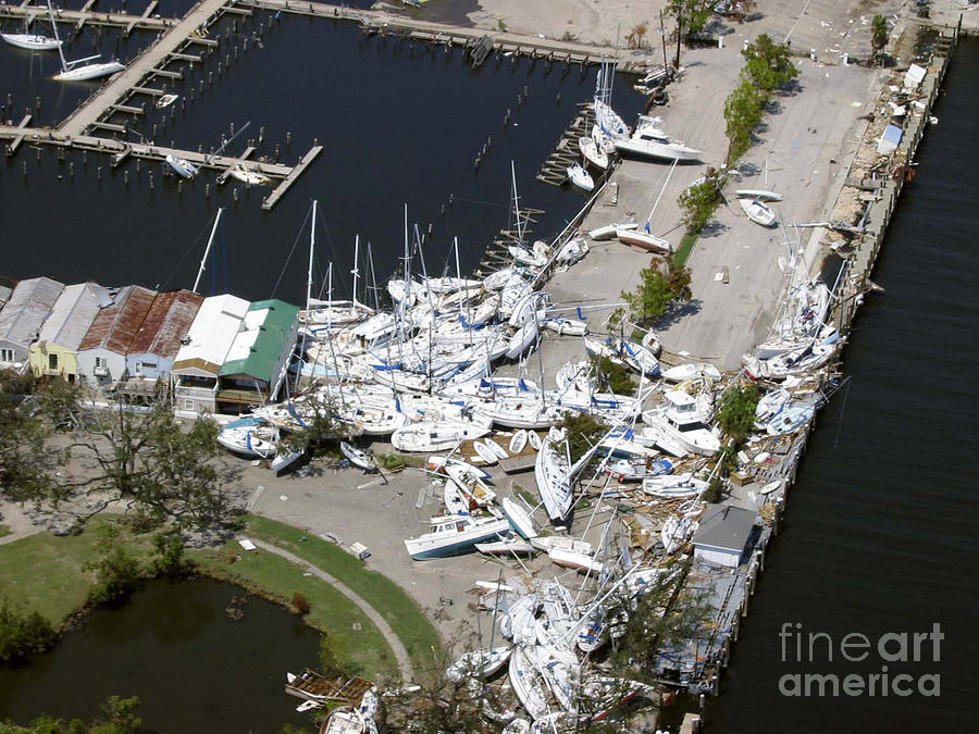 Hurricane Katrina Damage #8 Photograph by Science Source