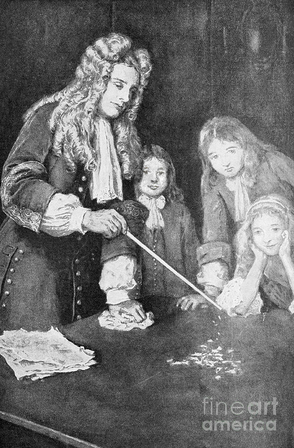Isaac Newton, English Polymath #8 Photograph by Science Source
