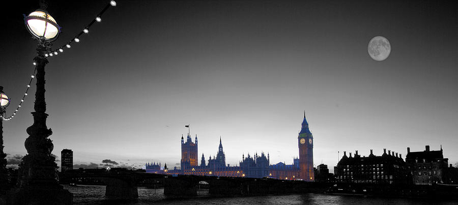 London  Skyline Big Ben Photograph