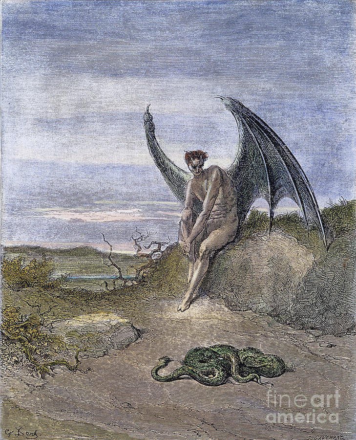 Dore's Illustrations for Paradise Lost