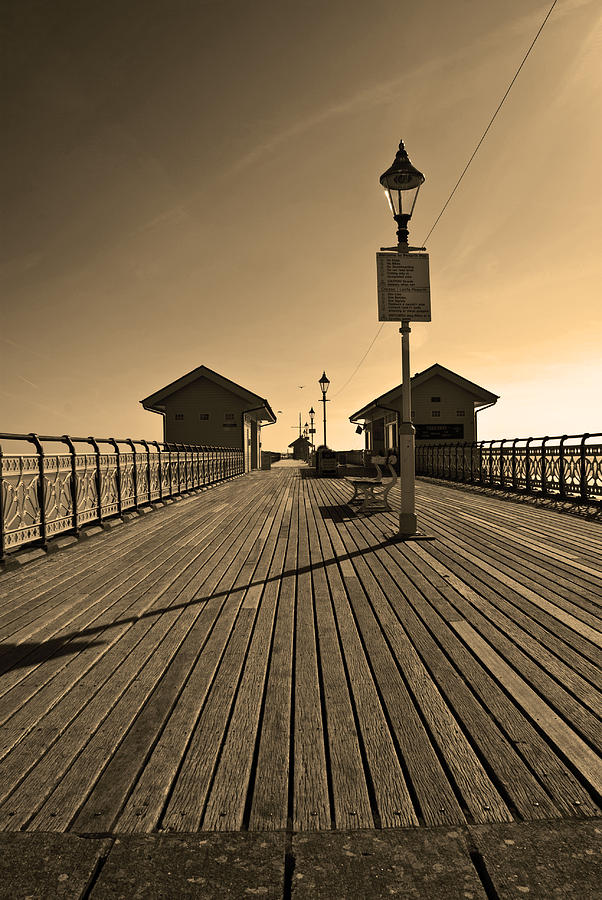 Pier Photograph - Penarth Pier #8 by Steve Purnell
