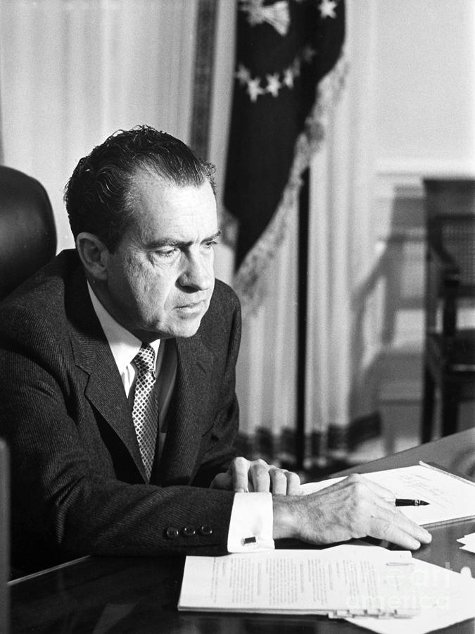 Richard Nixon #15 Photograph by Granger