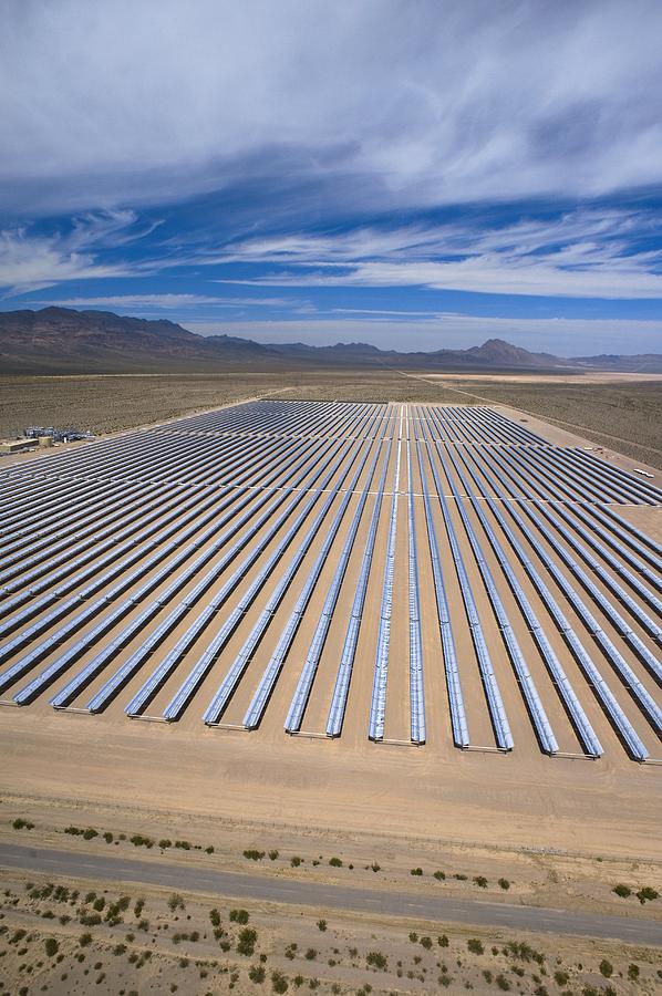 Solar Power Plant, Nevada, Usa #8 Photograph by David Nunuk