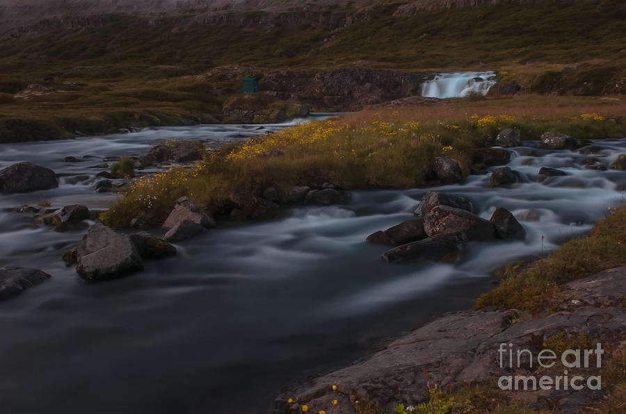 Waterfall #8 Photograph by Jorgen Norgaard