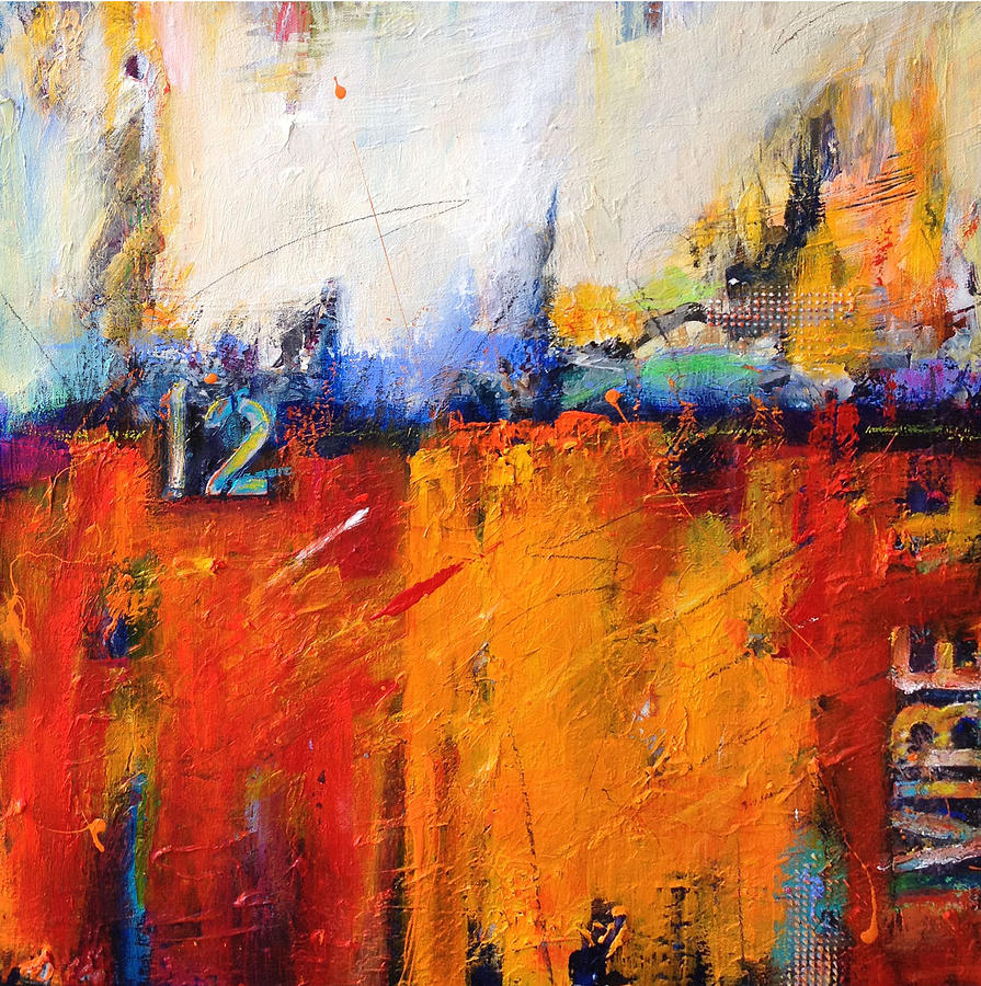 80 Degrees of March VIBE Painting by Christy Vonderlack - Fine Art America