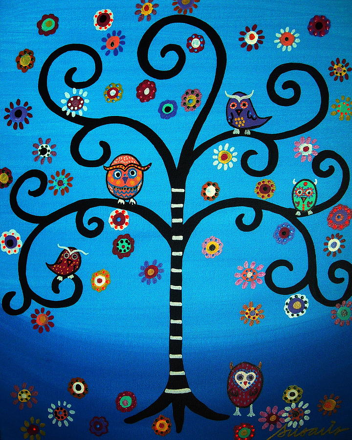 Tree Of Life #86 Painting by Pristine Cartera Turkus