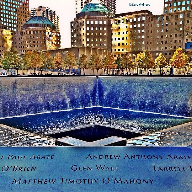 9-11 World Trade Center Memorial Photograph by Chris 👀valencia💋