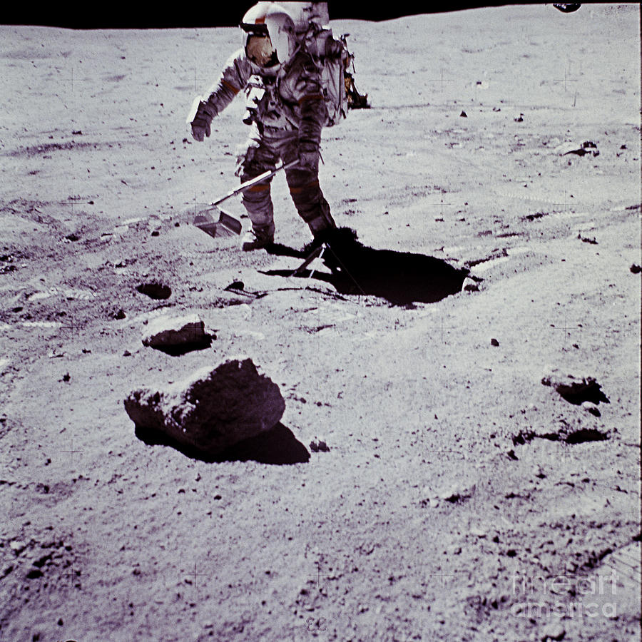 Apollo 16 Photograph - Apollo Mission 16 #9 by Nasa