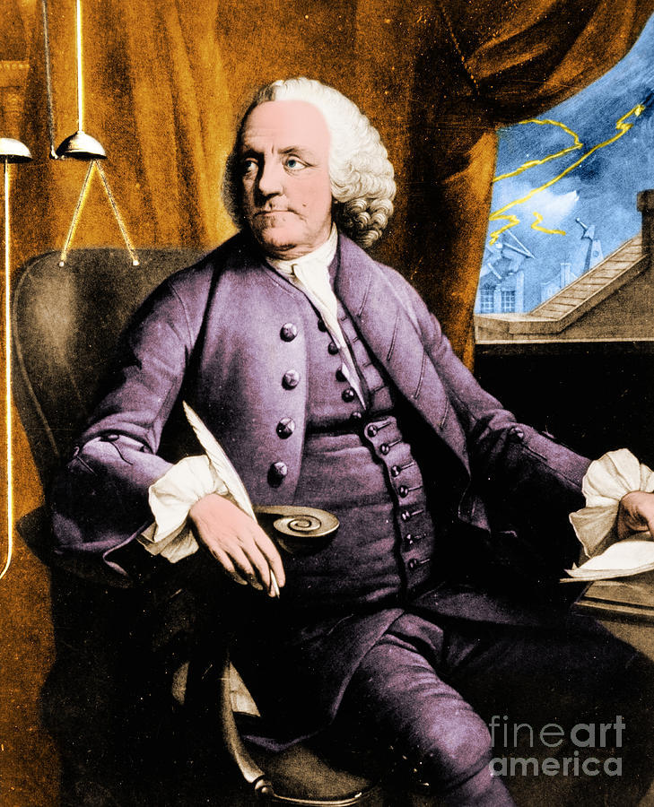 Benjamin Franklin Photograph - Benjamin Franklin  by Science Source