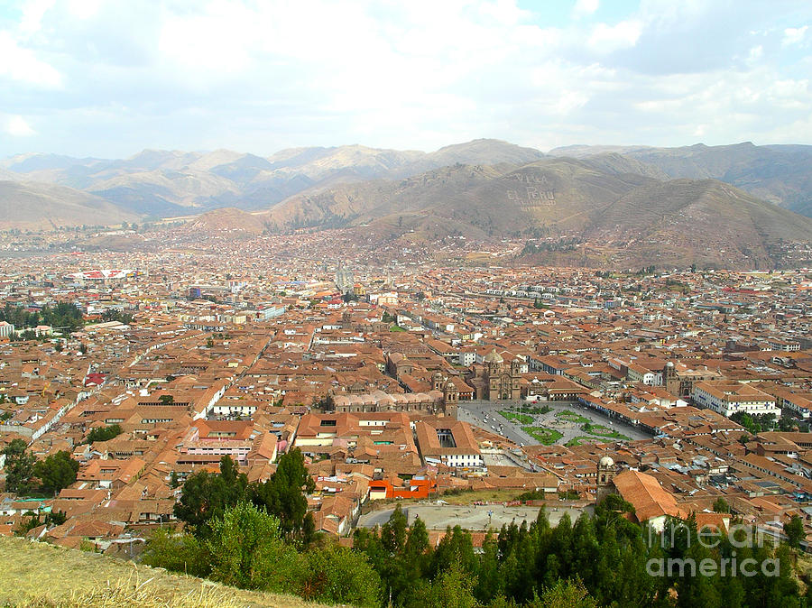 Cusco Peru Street Scenes #9 Digital Art by Carol Ailles