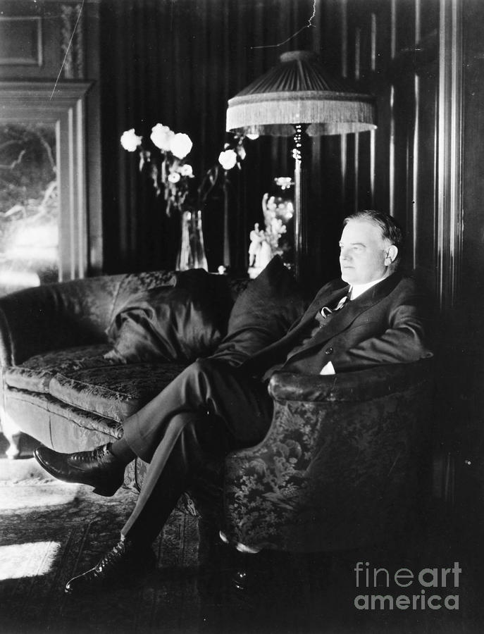 Herbert Hoover (1874-1964) Photograph by Granger - Fine Art America