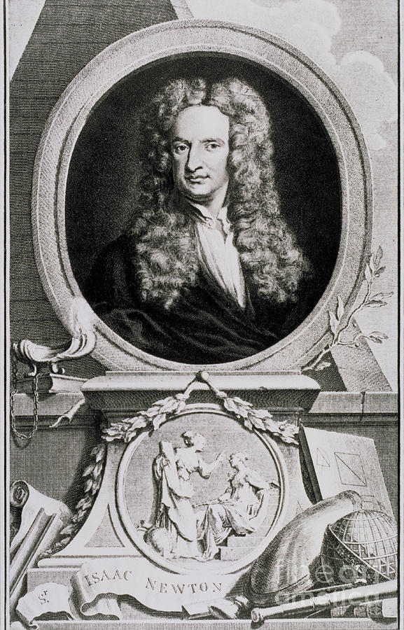 Isaac Newton, English Polymath #9 Photograph by Science Source