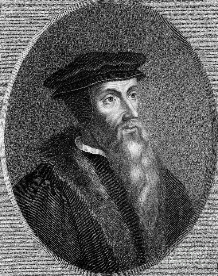 John Calvin, French Theologian #9 Photograph by Photo Researchers