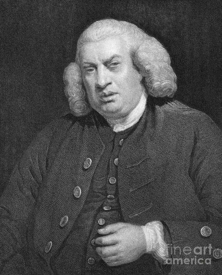 Samuel Johnson (1709-1784) Photograph by Granger - Fine Art America