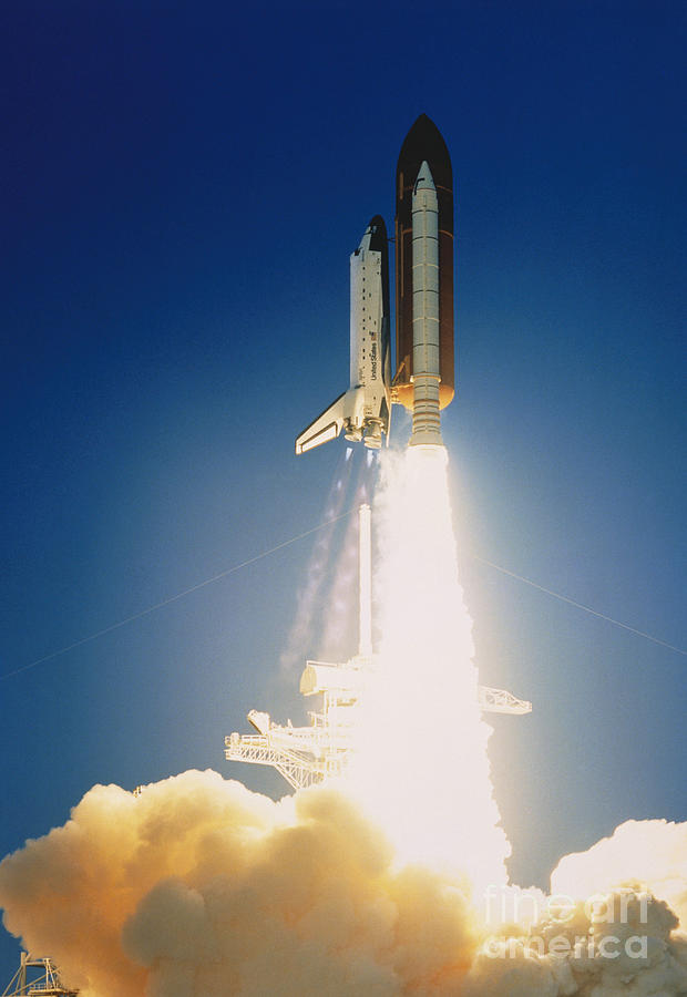 Shuttle Lift-off #9 Photograph by Science Source