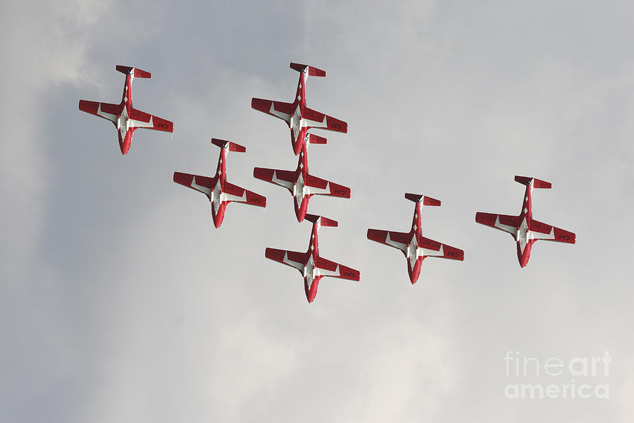 Houston Photograph - The Snowbirds 431 Air Demonstration #9 by Terry Moore