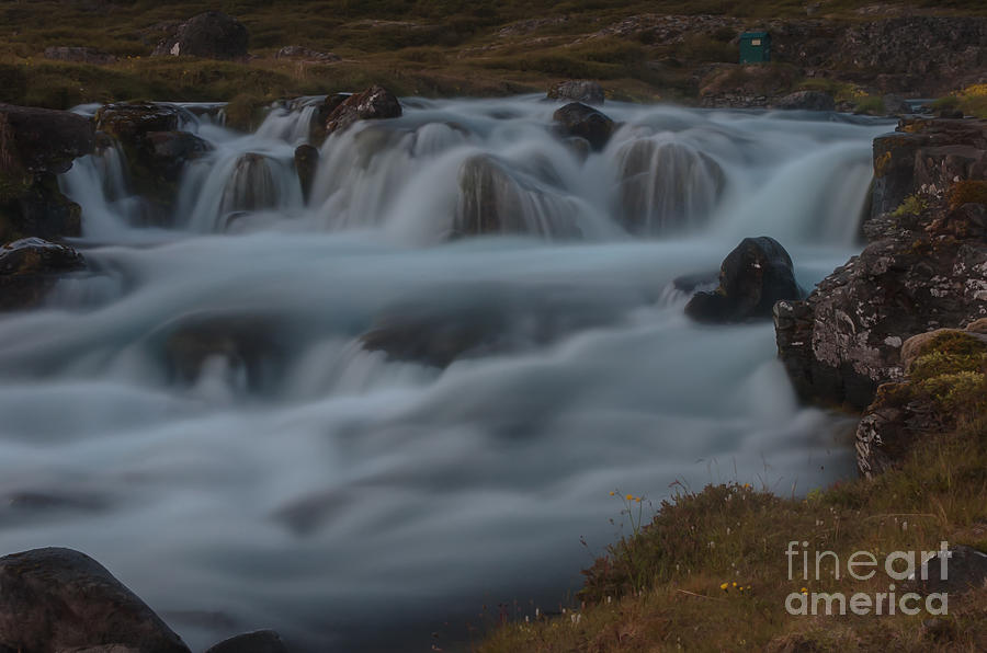 Waterfall #9 Photograph by Jorgen Norgaard