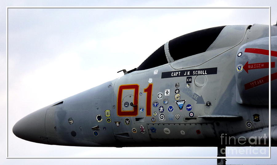 A-4E Skyhawk plane closeup Photograph by Rose Santuci-Sofranko